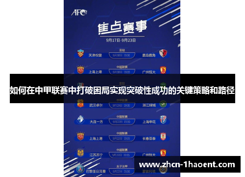 如何在中甲联赛中打破困局实现突破性成功的关键策略和路径